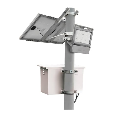 KIT SOLAR SYLFLOOD 80W 24H